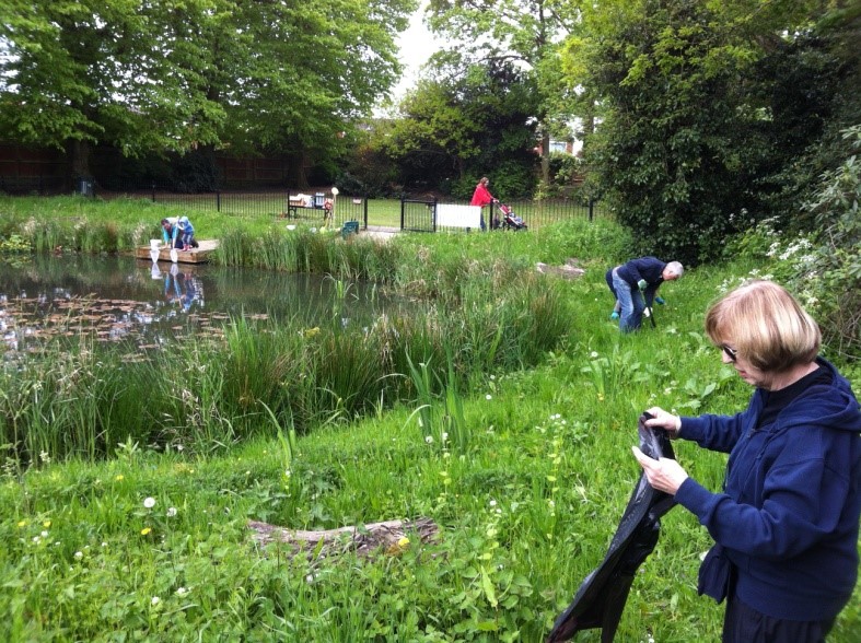 Eaglesfield Field Park. Pond Dipping and Pond Maintenance Project on ...